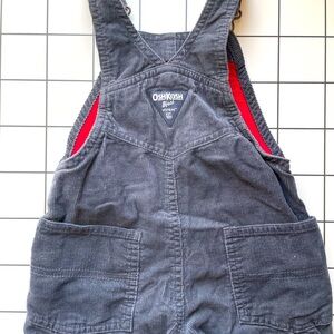 OshKoshtoddler lined corduroy overalls 18 months